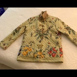 J. Mc Laughlin quilted jacket.